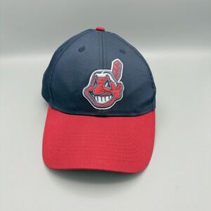OC Sports Cleveland Indians Youth Hat Chief Wahoo Cap Adjustable Guardians‎